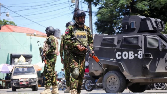 La policía de Kenia es parte de la Misión de Seguridad Internacional en Haití