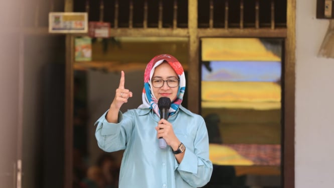 Bakal calon gubernur Banten Airin Rachmi Diany