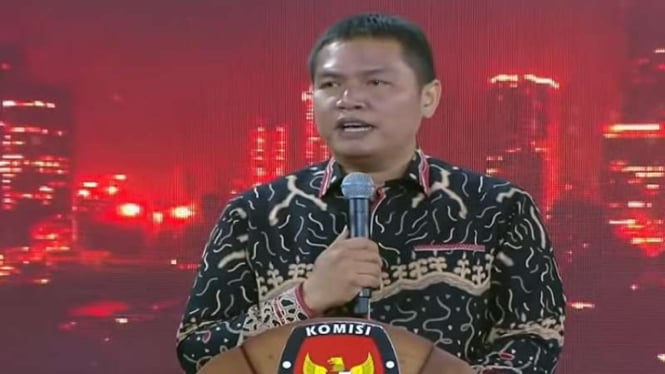 Ketua KPU DKI Jakarta Wahyu Dinata