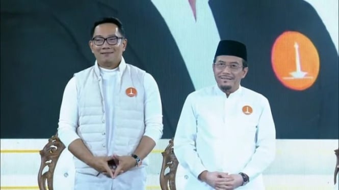 Paslon cagub-cawagub Jakarta nomor urut 1, Ridwan Kamil-Suswono