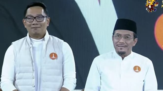 Ridwan Kamil-Suswono, primer debate para las elecciones regionales de DKI Yakarta de 2024