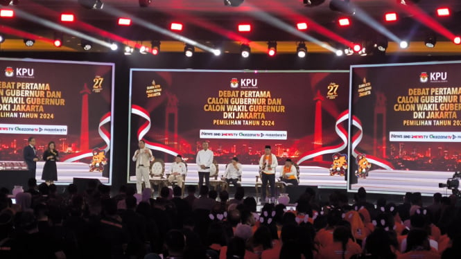 Debat Pilkada Jakarta 2024