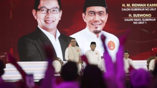 Survei Poltracking Elektabilitas Ridwan Kamil-Suswono 51,6 Persen, Potensi Satu Putaran?