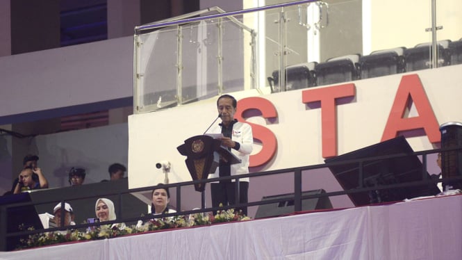 Presiden Jokowi buka Peparnas 2024