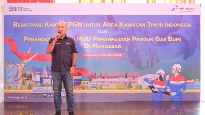 Direktur Utama PGN, Arief Setiawan Handoko