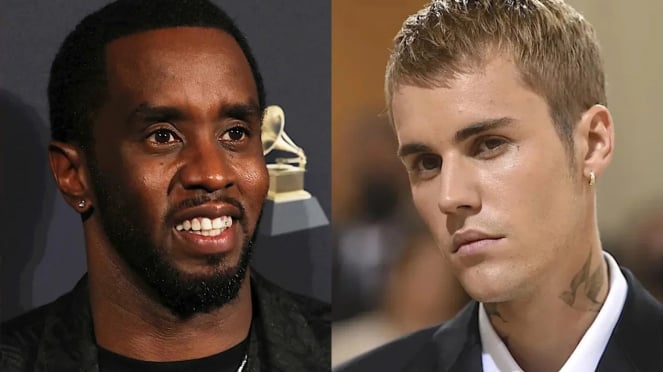 P Diddy i Justin Bieber.