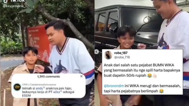 Pamer 5 Mobil Mewah demi Dapat Rp50 Ribu dari Kuis Content Creator