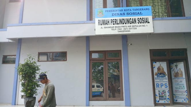 Rumah perlindungan sosial milik dinas sosial kota tangerang