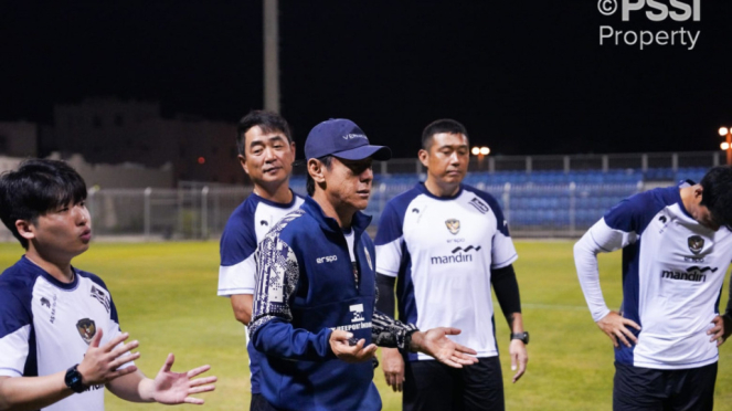 El entrenador de la selección de Indonesia es Shin Tae-yong.