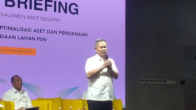 Direktur Utama Lembaga Manajemen Aset Negara (LMAN) Basuki Purwadi