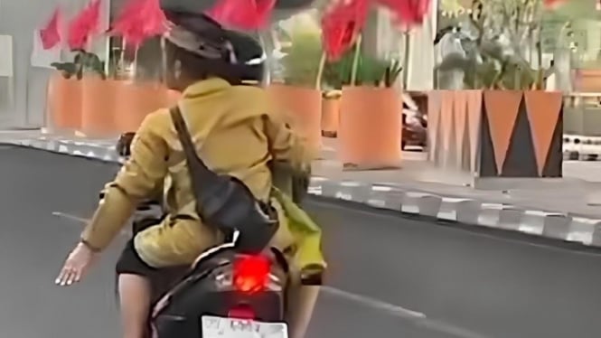 Viral Ustaz Maulana Tak Pakai Helm saat Dibonceng