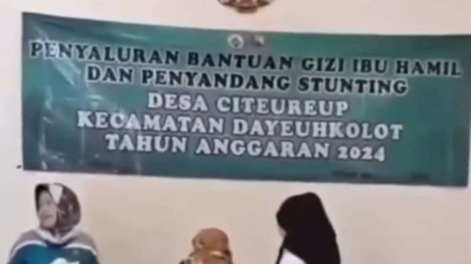 Viral Telur Bantuan untuk Ibu Hamil Diambil Lagi Usai Difoto Panitia