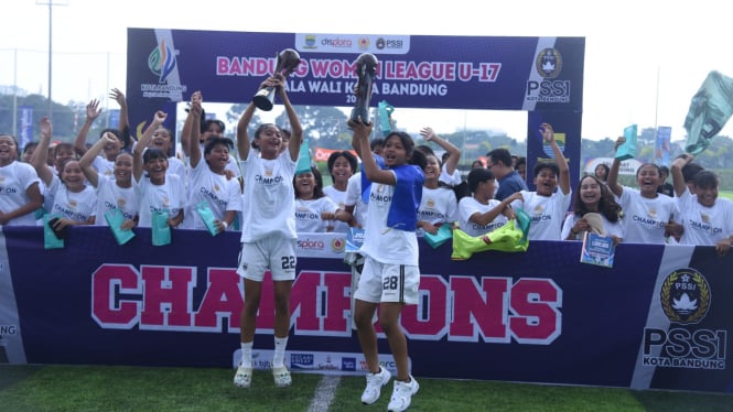 Akademisi Persib Putri Juara Bandung Women League U-17 (Dok Persib) 