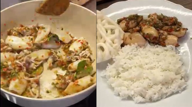 Resep Cumi Laut Pedas Ala Savira Malik