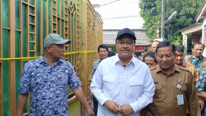 Menteri Sosial Saifullah Yusuf cek panti asuhan Tangerang usai dugaan tindak asusila 