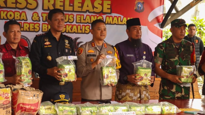 Bea Cukai Bengkalis ungkap tindak pidana narkotika