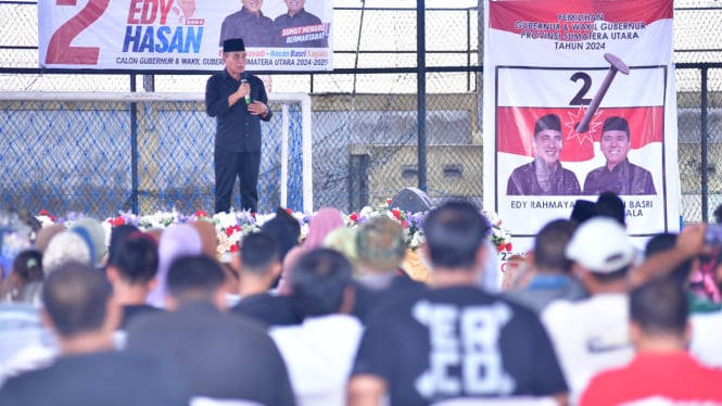 Calon Gubernur Sumut, Edy Rahmayadi.(istimewa/VIVA Medan)