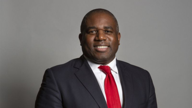 El ministro de Relaciones Exteriores británico David Lammy