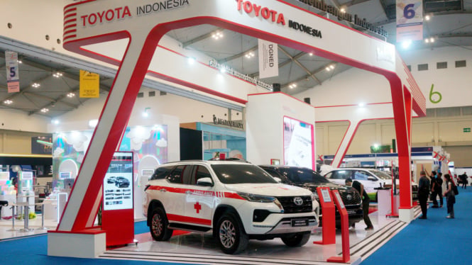 Booth Toyota di TEI 2024