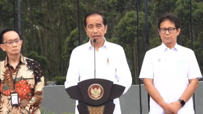 Presiden Jokowi resmikan RS Hermina di IKN 