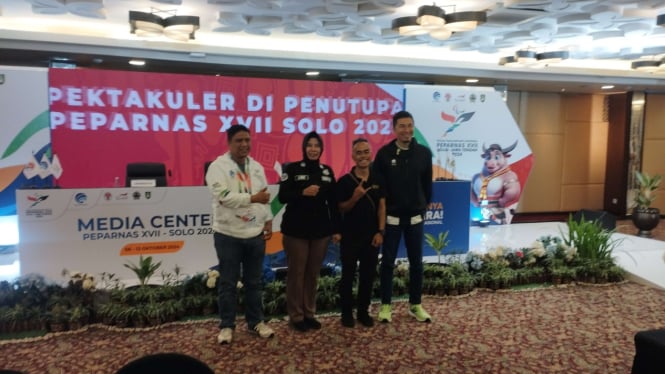 Konferensi pers penutupan Peparnas 2024