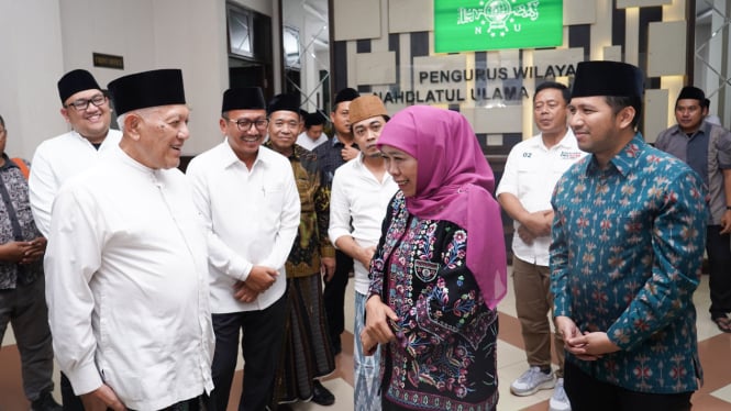 Calon gubernur Jawa Timur Khofifah Indar Parawansa