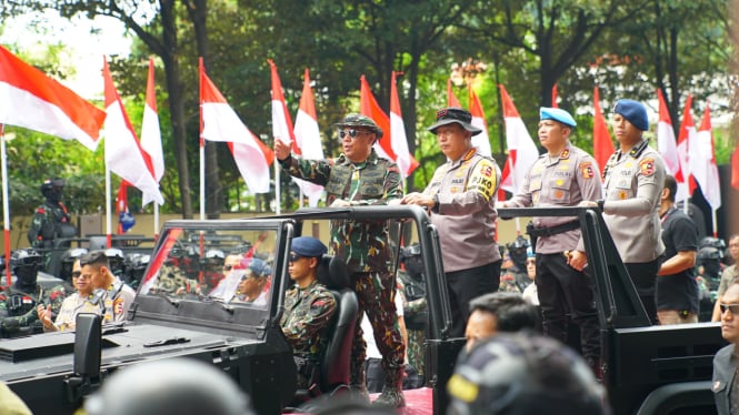 15.000 Personel Polisi untuk Mengamankan Pelantikan Prabowo dan Gibran