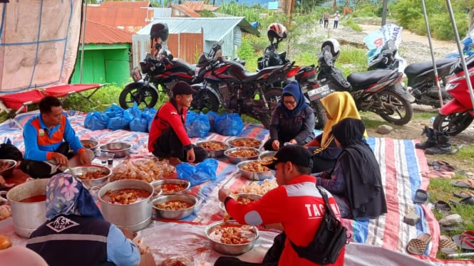 Kemensos mendirikan dapur umum atas bencana Aceh Tenggara