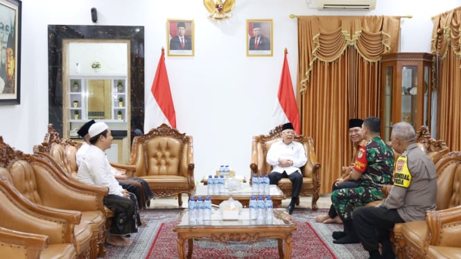 Wapres Ma'ruf Amin Mudik ke Banten. (Dokumentasi Pemprov Banten).