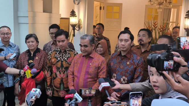 Pimpinan MPR RI temui Wapres terpilih Gibran Rakabuming Raka