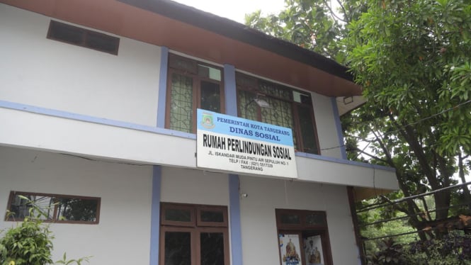 Rumah perlindungan sosial milik Dinas Sosial Kota Tangerang