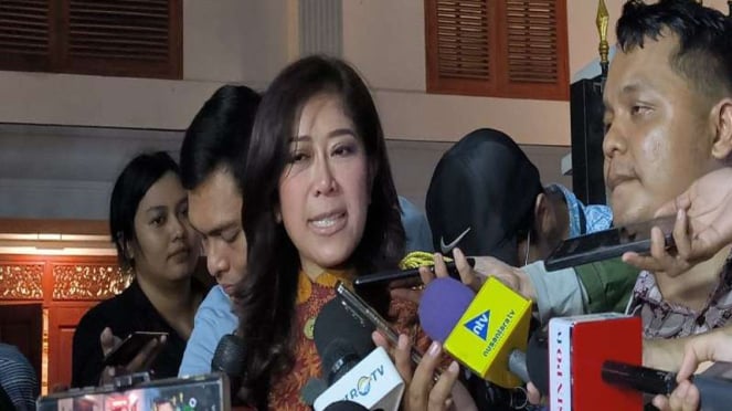 Politisi Golkar, Meutya Hafid di Kertanegara, Jaksel.