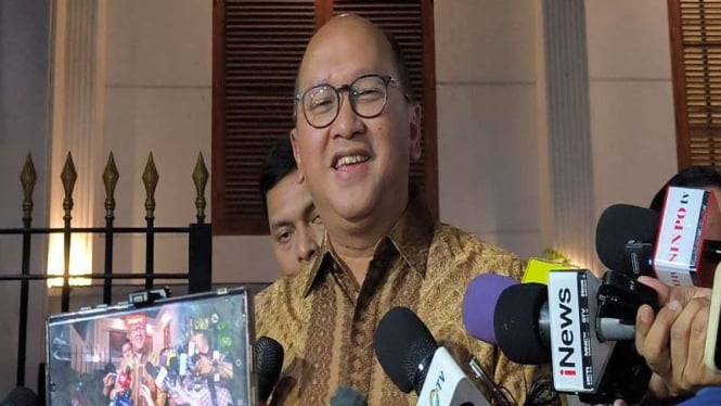 Menteri Investasi, Rosan Roeslani di Kertanegara IV, Jakarta Selatan.