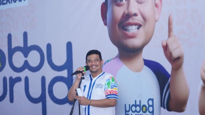 Calon Gubernur Sumut, Bobby Nasution.(istimewa/VIVA)