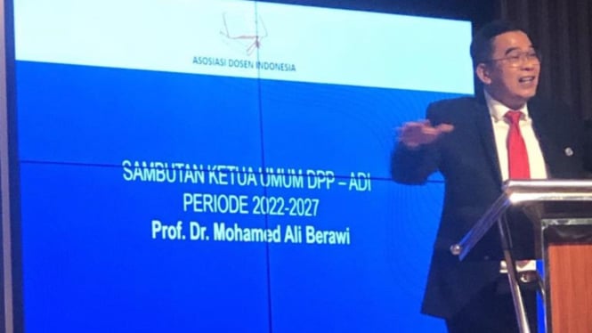 Ketua Umum DPP-ADI, Prof. Mohammed Ali Berawi 