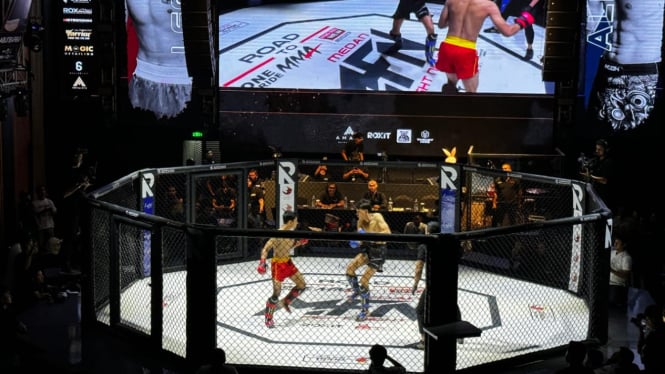 Medan Fight Night Road to One Pride MMA.(istimewa/VIVA)