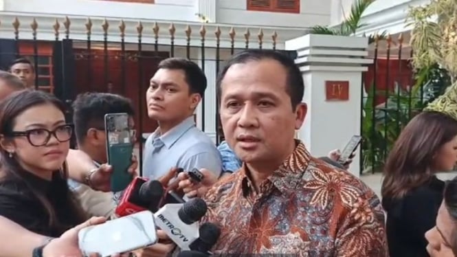 Politikus Demokrat Muhammad Iftitah Sulaiman Suryanagara di Kertanegara