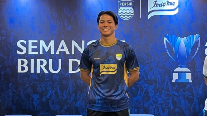 Bek senior Persib Bandung, Achmad Jufriyanto (foto: Dede Idrus) 