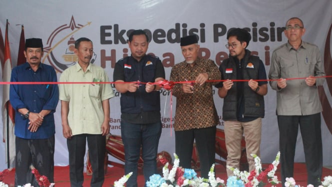 Himpunan Mahasiswa Persis resmikan agenda Ekspedisi Pesisir di Pandeglang Banten