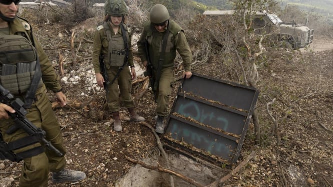 VIVA Militer: Pasukan Israel temukan terowongan bawah tanah Hizbullah