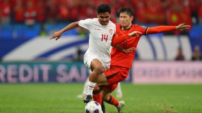 Asnawi Mangkuala di Laga China vs Timnas Indonesia