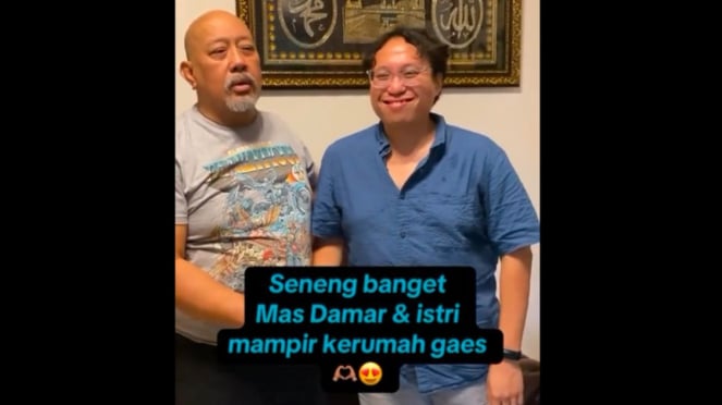 Indro Warkop dan Damar merupakan anak dari mendiang Dono