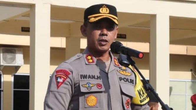 Kapolres Lombok Tengah AKBP Iwan Hidayat (istimewa)