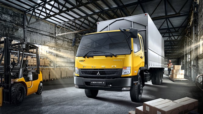 Mitsubishi Fuso Fighter X facelift