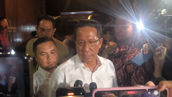 Menteri Hukum dan Hak Asasi Manusia Kabinet Indonesia Maju 2019-2024, Supratman Andi Agtas di Padepokan Garuda Yaksa, Hambalang, Bogor, Jawa Barat 