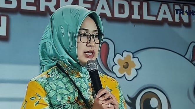 Candidata a gobernadora de Banten, Irene Rachmi Diani