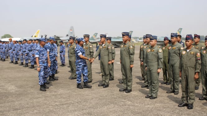 VIVA Militer: TNI AU kerahkan pasukan dan alutsista pelantikan Presiden RI 