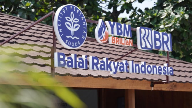 Kolaborasi BRI dan IPB meresmikan Balai Rakyat Indonesia