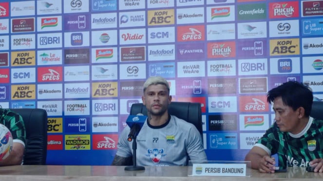 El delantero del Persib Bandung, Ciro Alves (foto: Dede Idrus) 