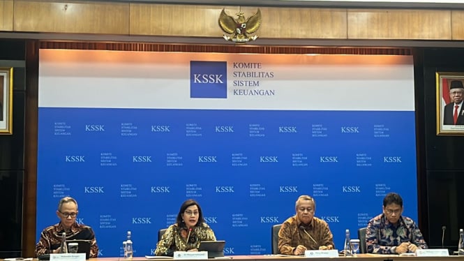 Konferensi Pers Komite Stabilitas Sistem Keuangan (KSSK)